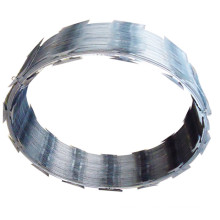 Hot Dipped Galvanized BTO-22 Concertina Razor Barbed Wire